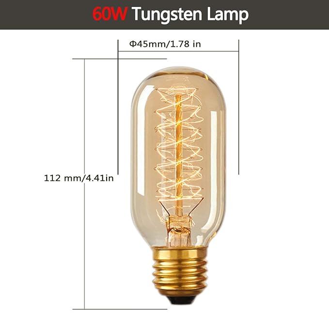 T45 Vintage Light Bulb Filament