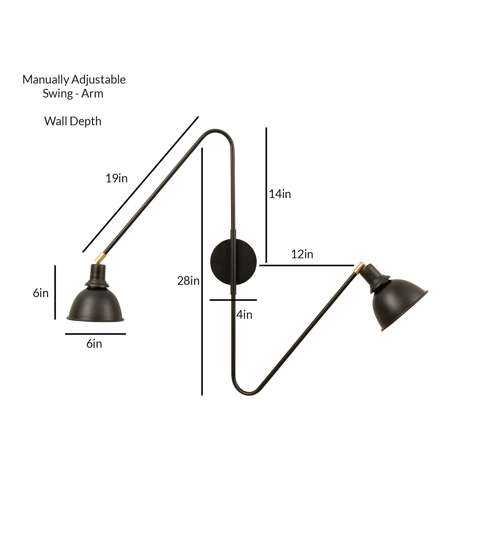 Nordic Dawn Spider Wall Sconce