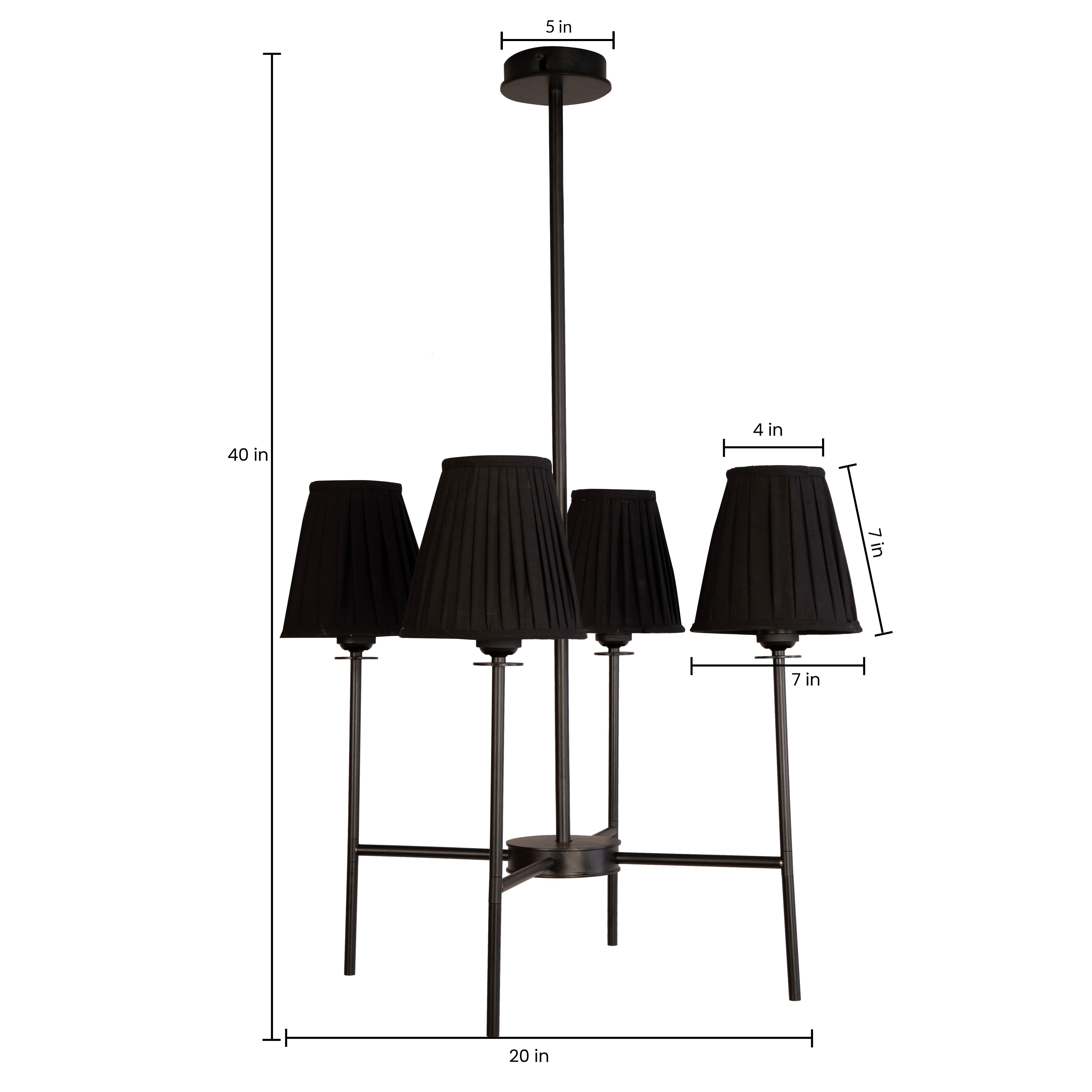Dodie 4 Lt Chandelier By Shoppeefry