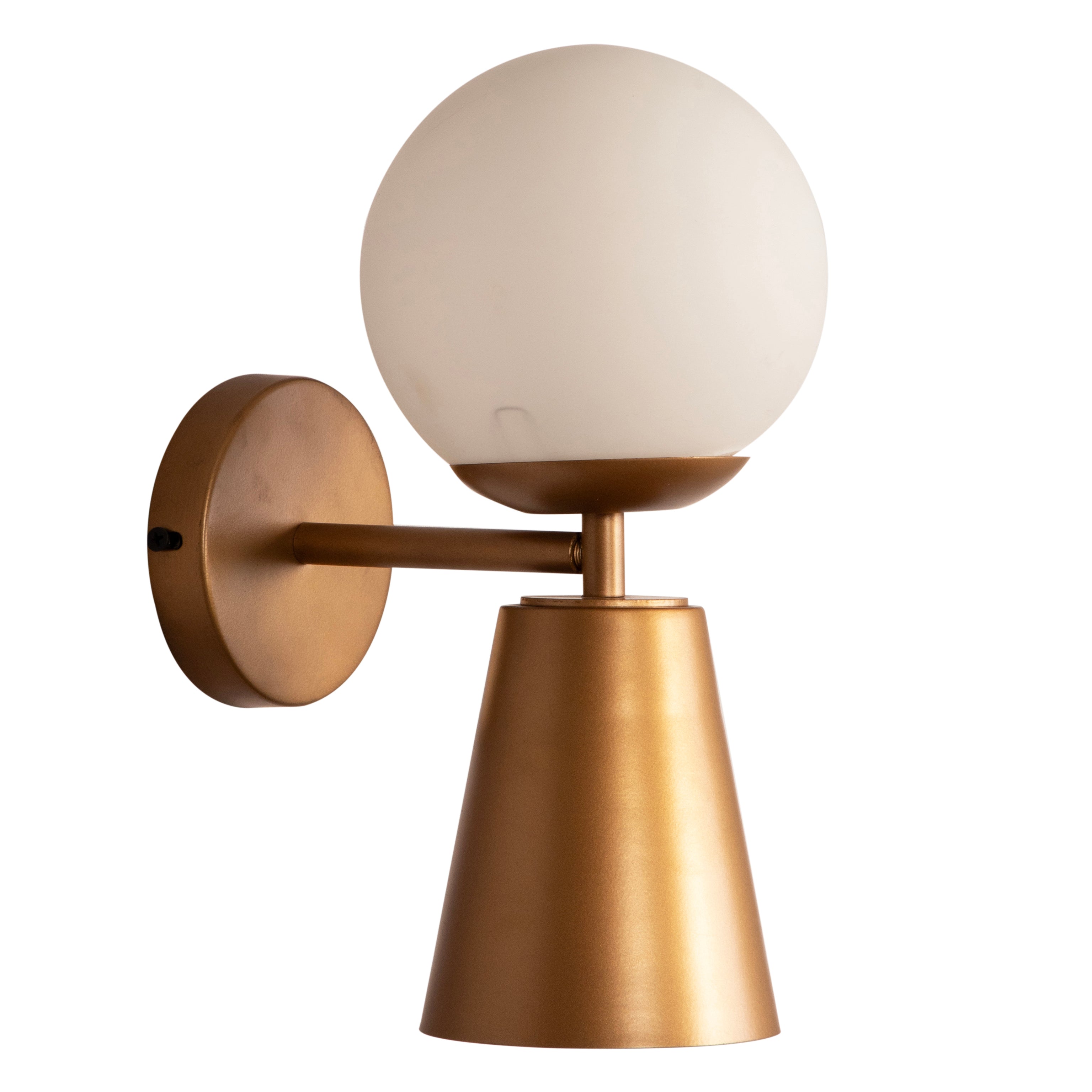Lark Lzzy Gold Wall Light By Shoppeefry