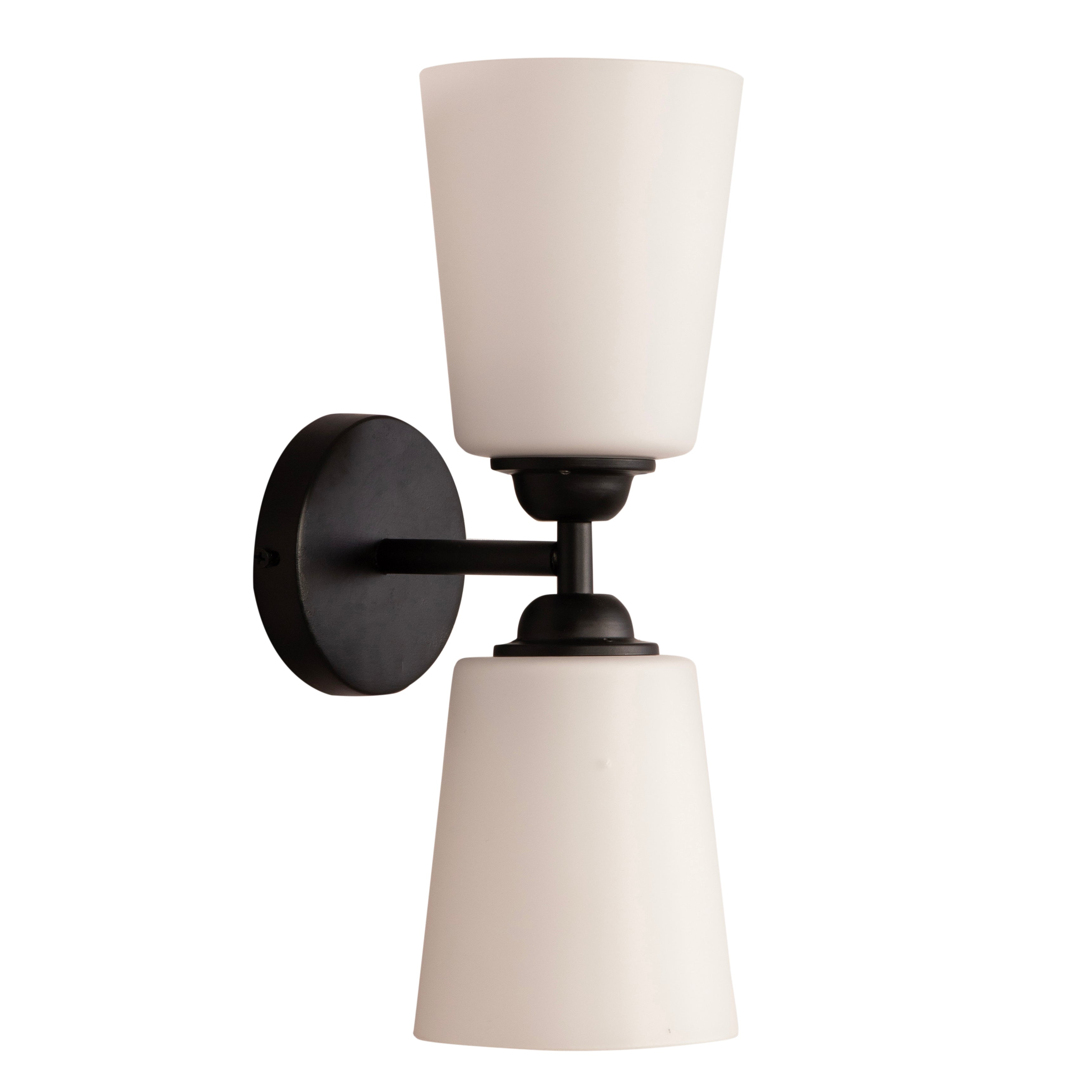 Houghton 2 Glass Wall Light By Shoppeefry