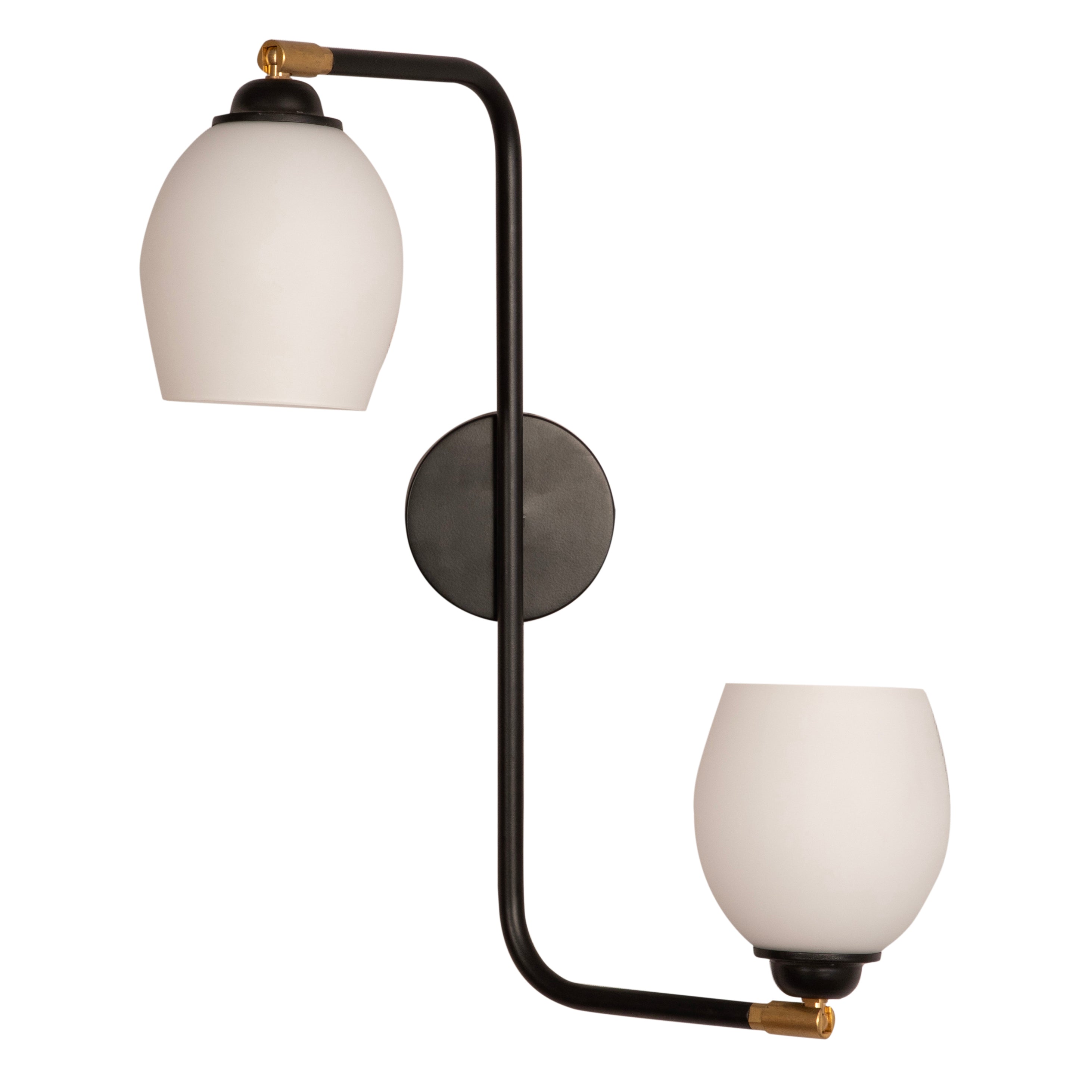 Chic Milky White 2 Glass By Shoppeefry