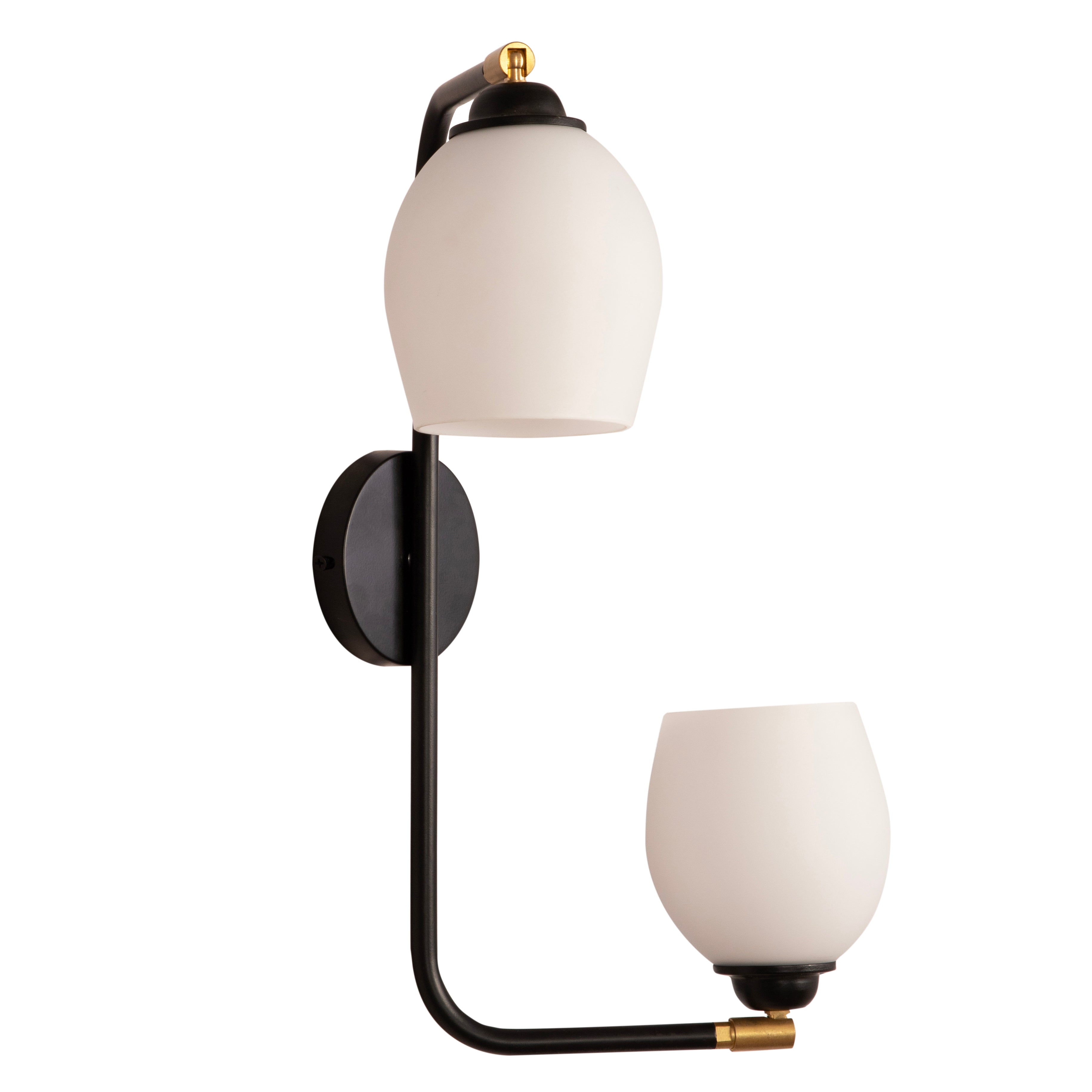 Chic Milky White 2 Glass By Shoppeefry