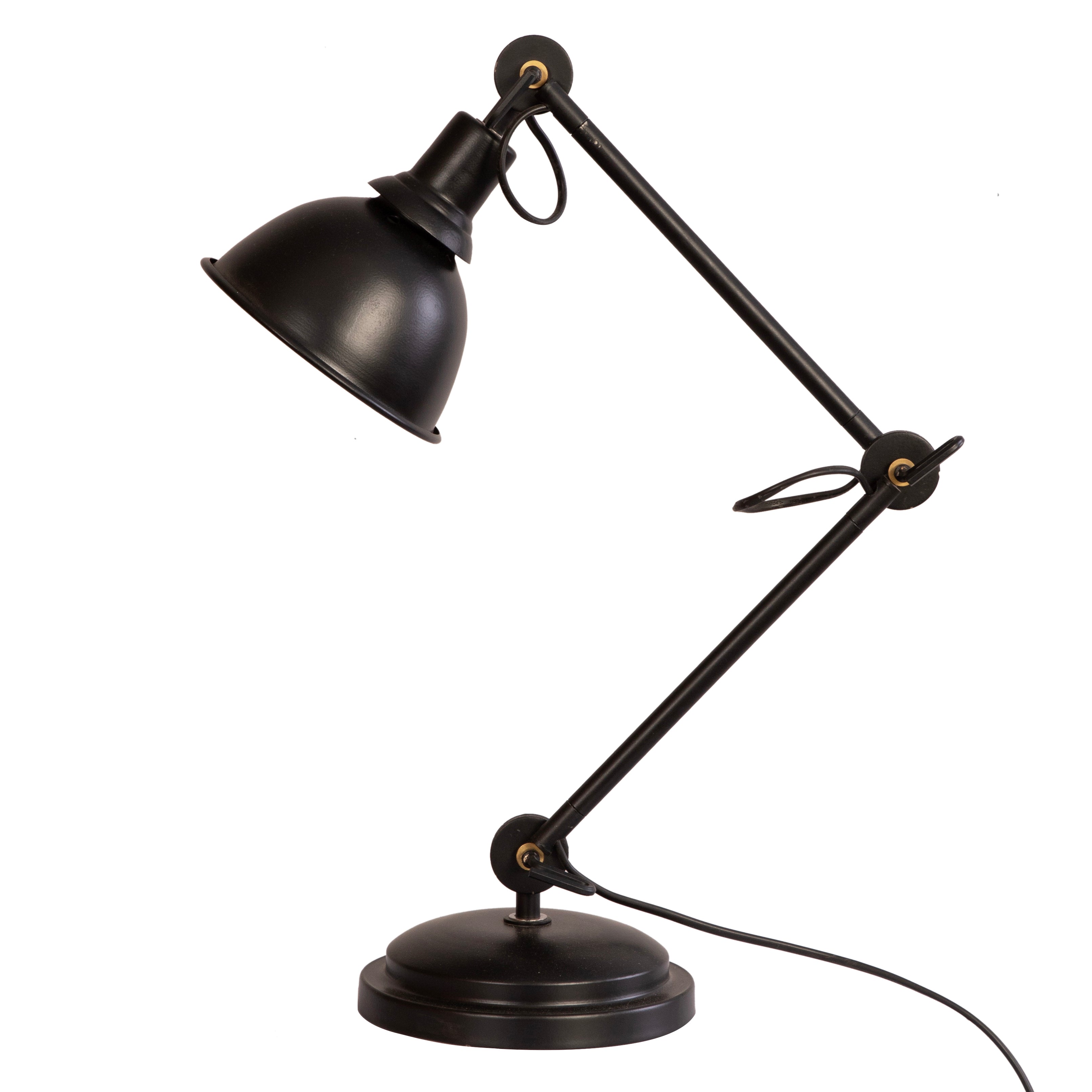 Sweden Black Swing Arm Desk Lamp By Shoppeefry