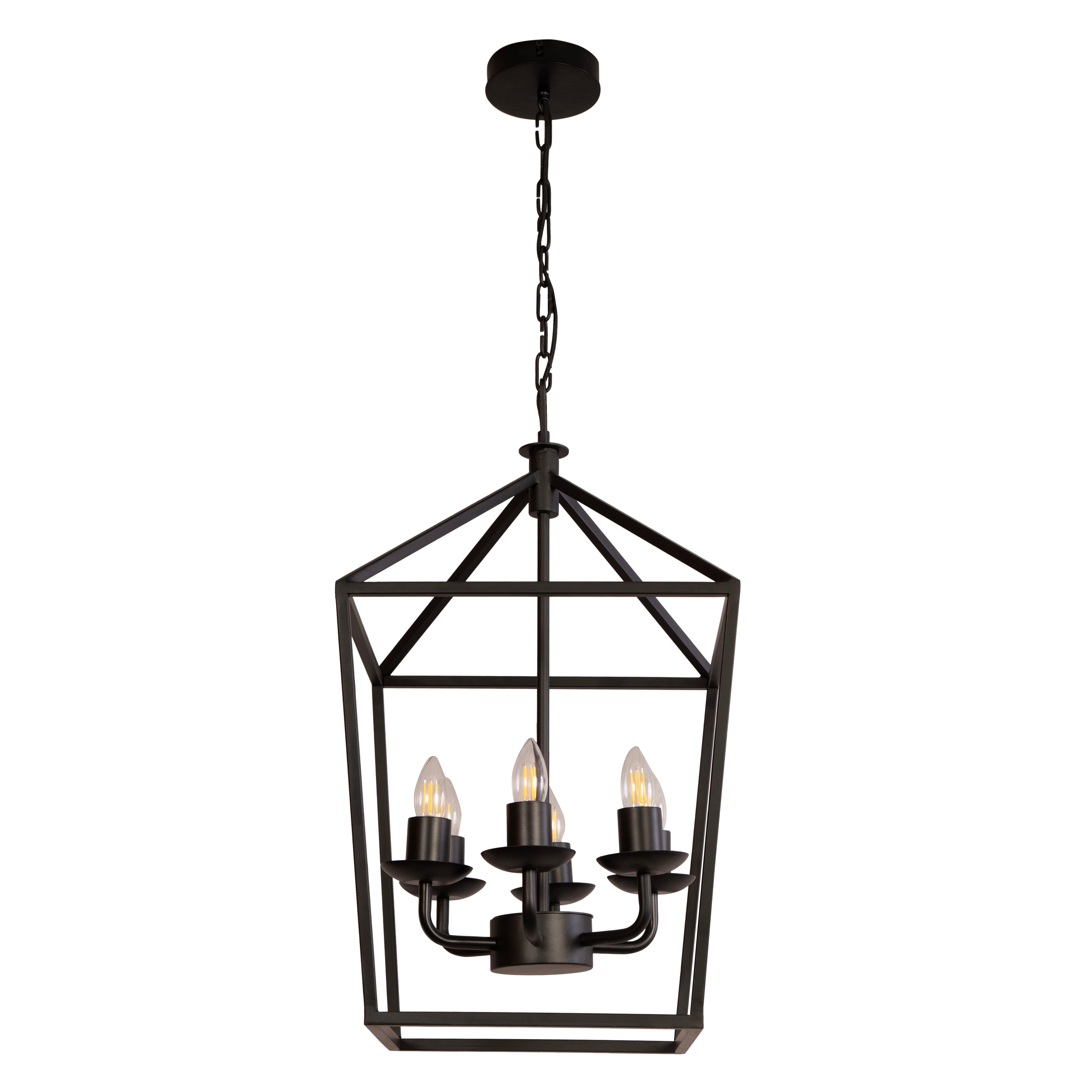 Velsa 6Lt Chandelier By Shoppeefry