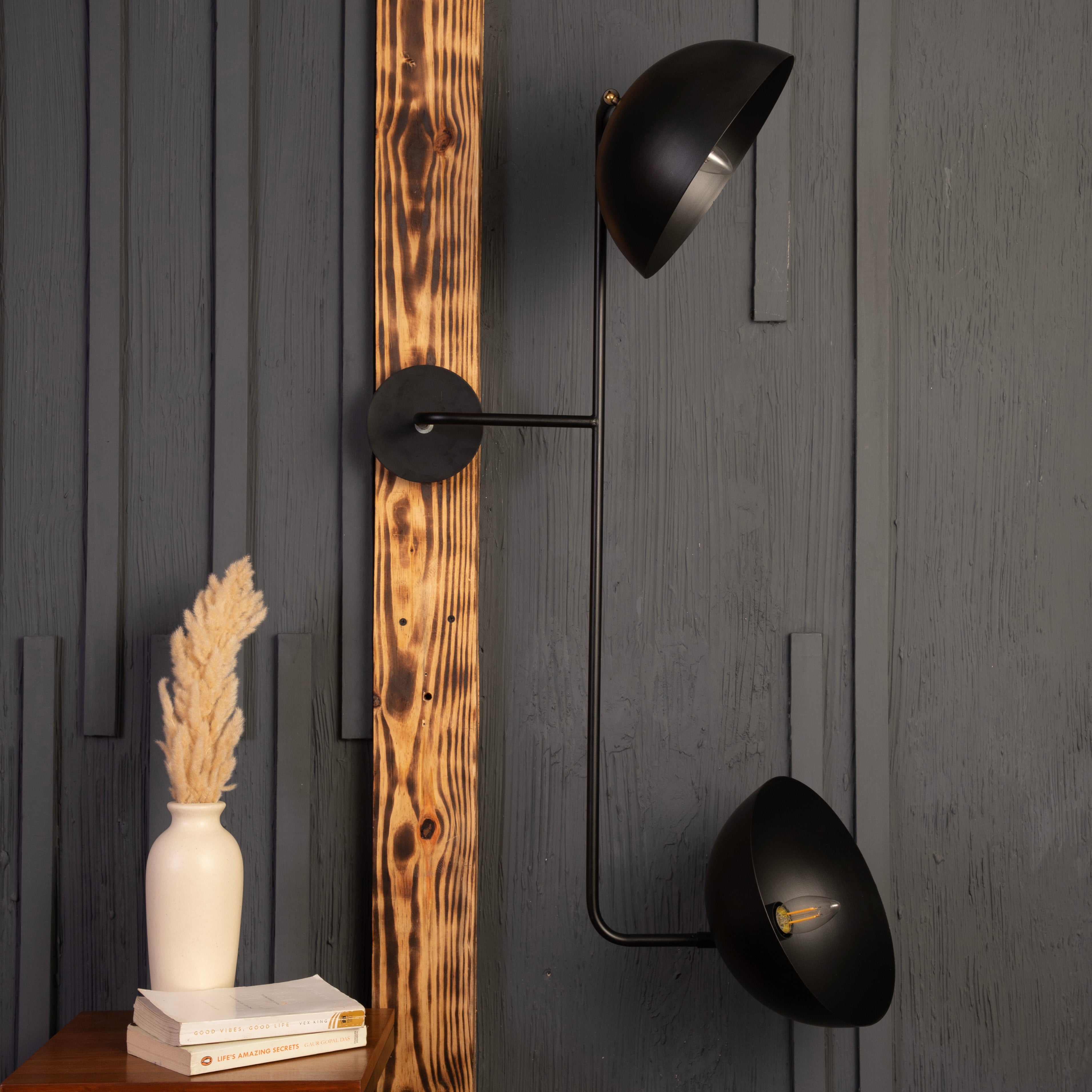 Double Shade Wall Sconce By Shoppeefry