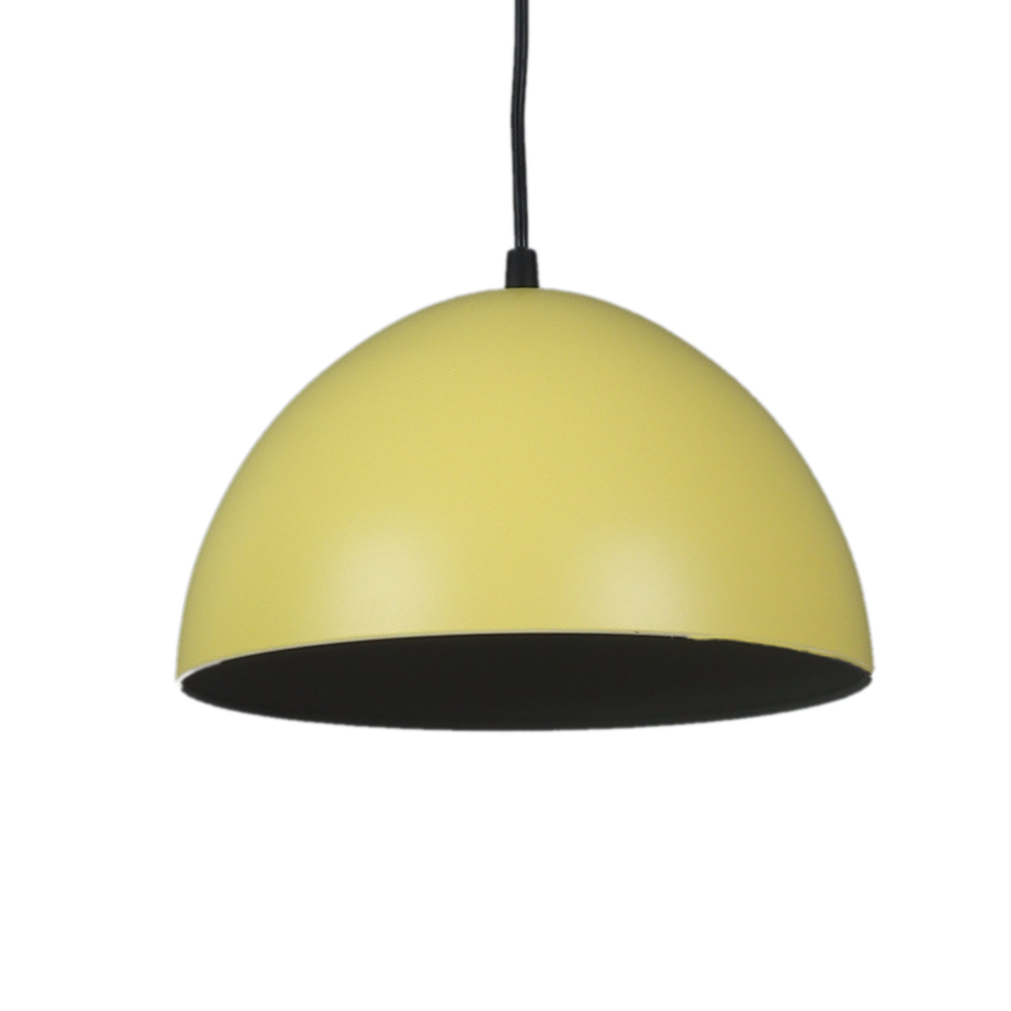 Hallway Yellow Hanging Light