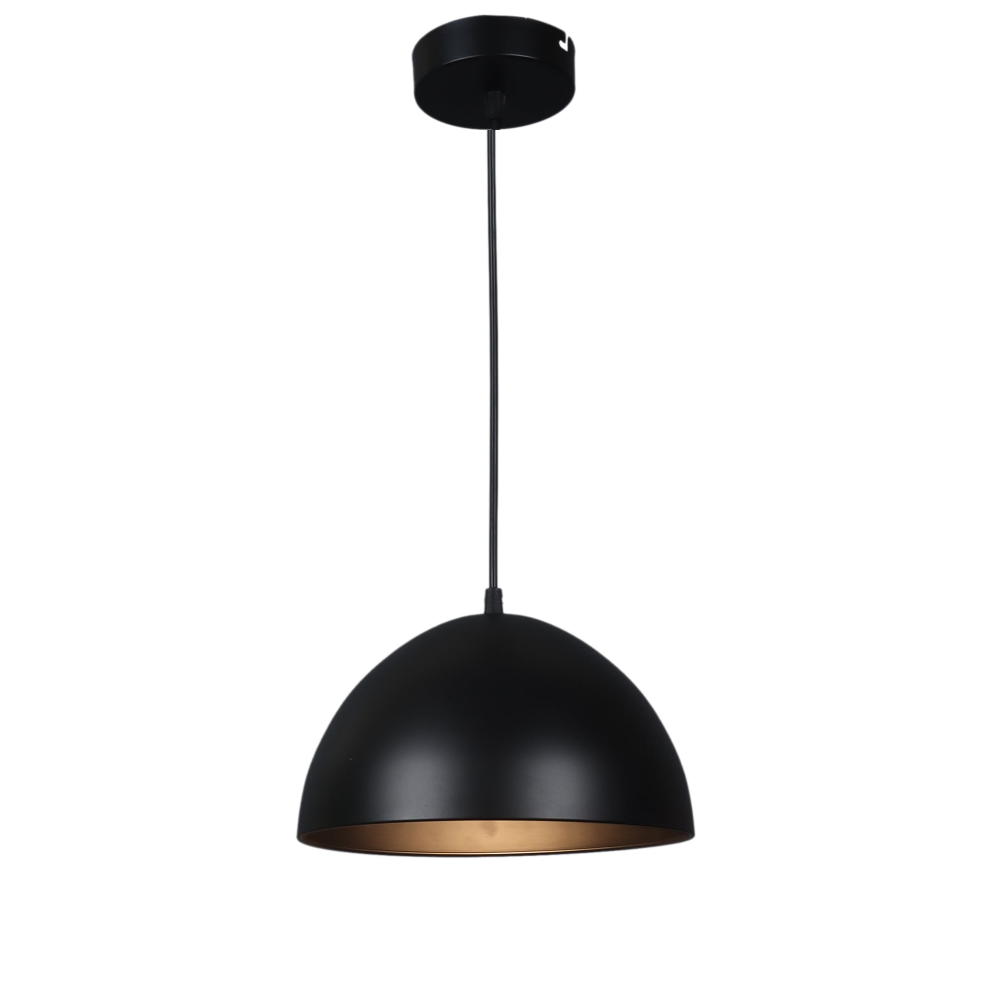 Hallway Black Hanging Light