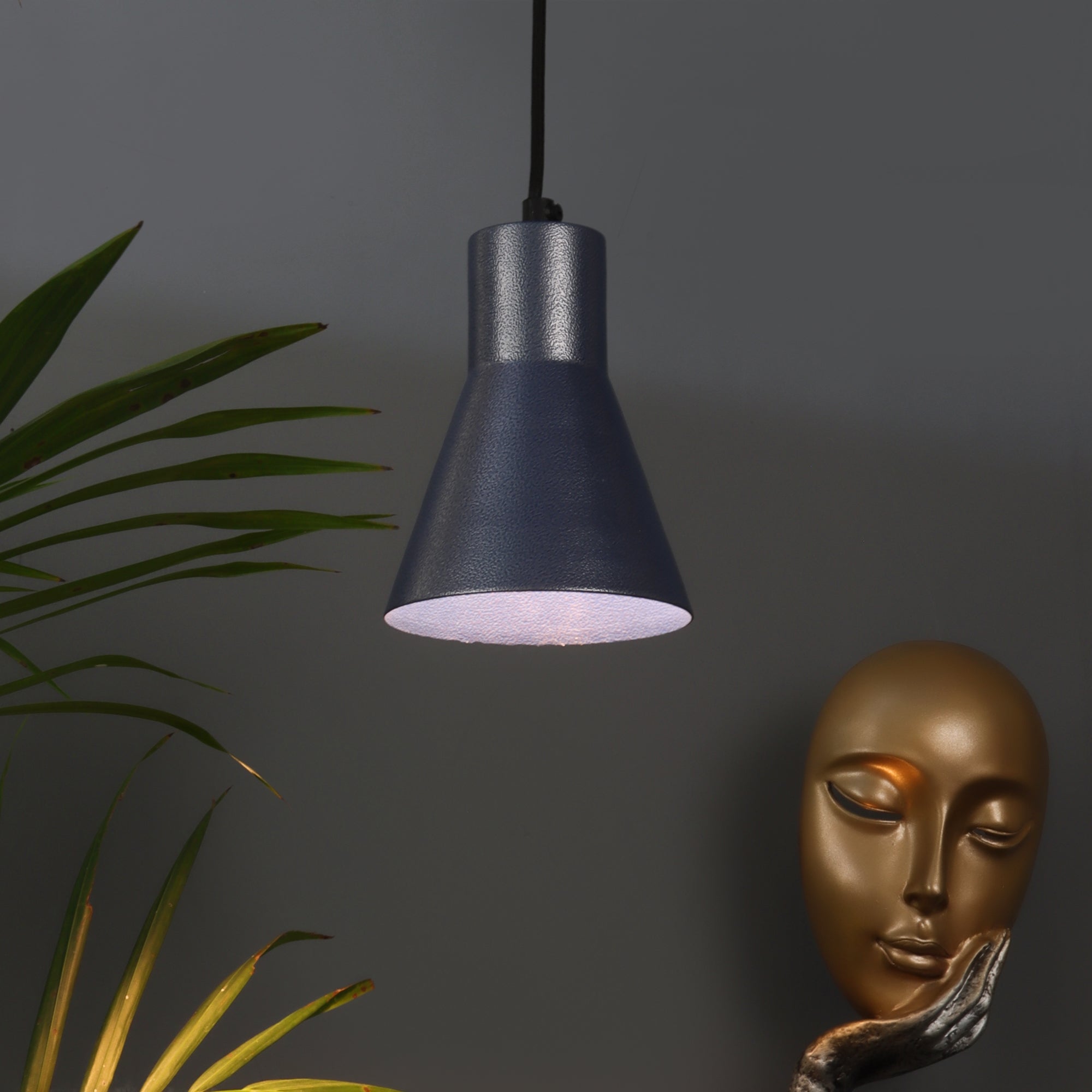 Limpid Blue Hanging Light