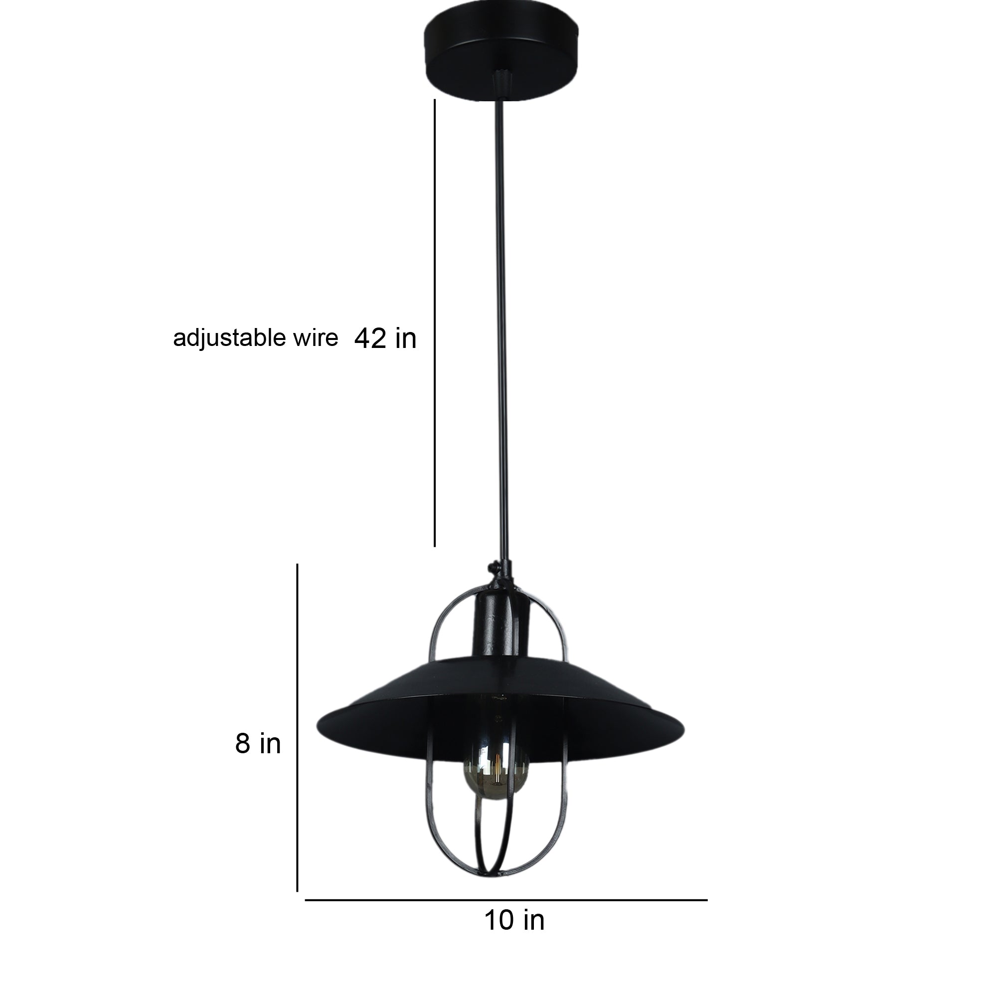 Luxury Style Black Hanging Light