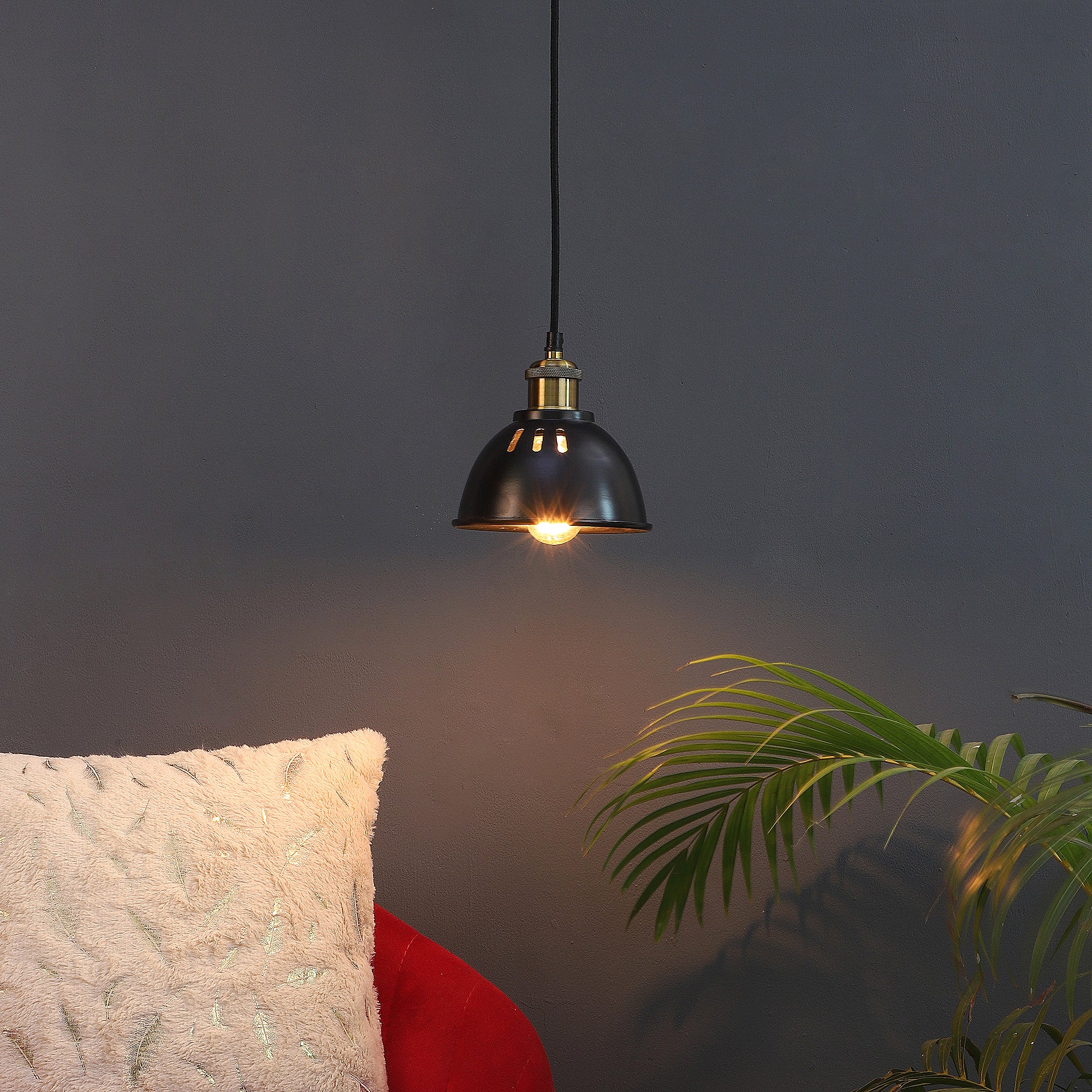Darnar Black Metal Hanging Light