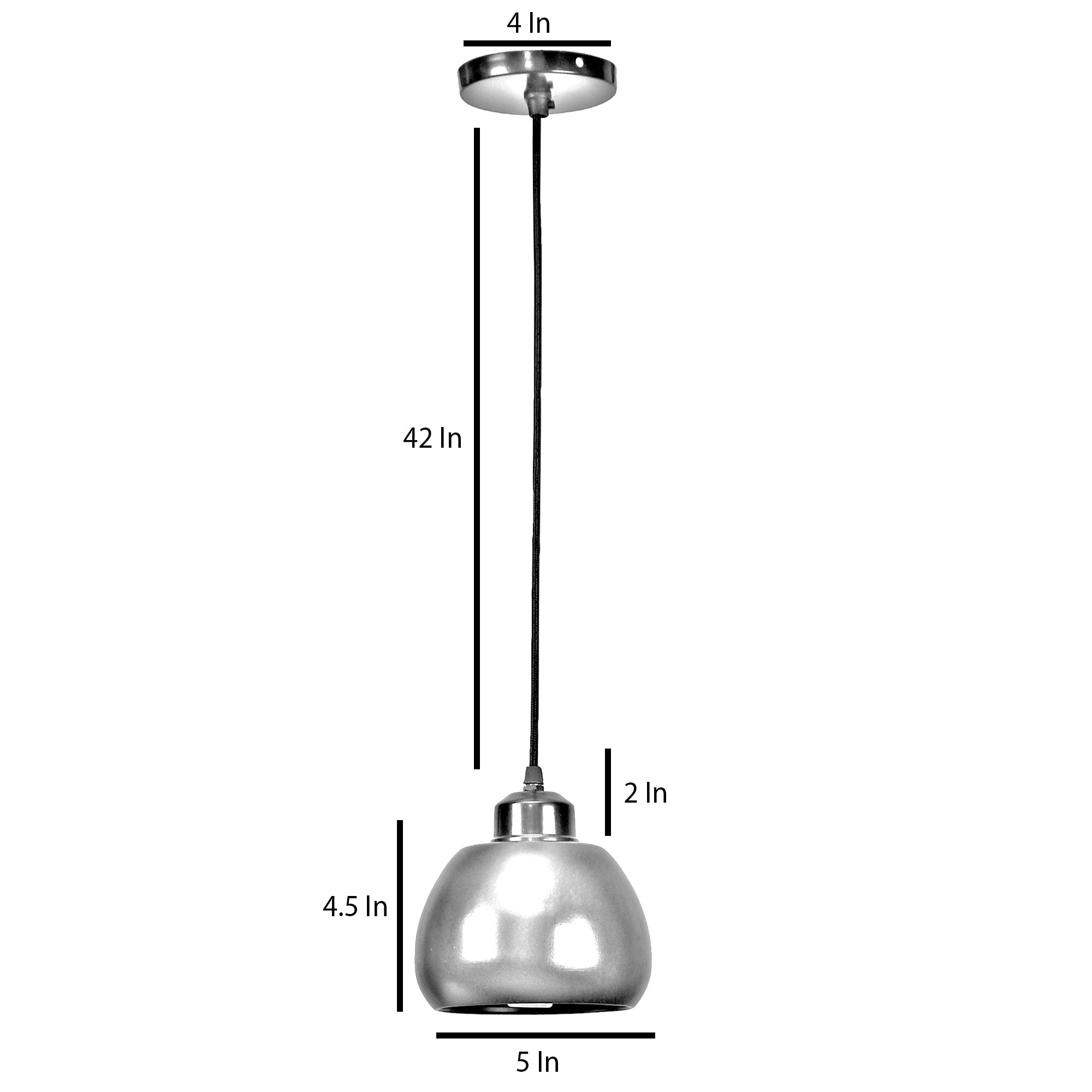 Muuto Black Metal Hanging Light