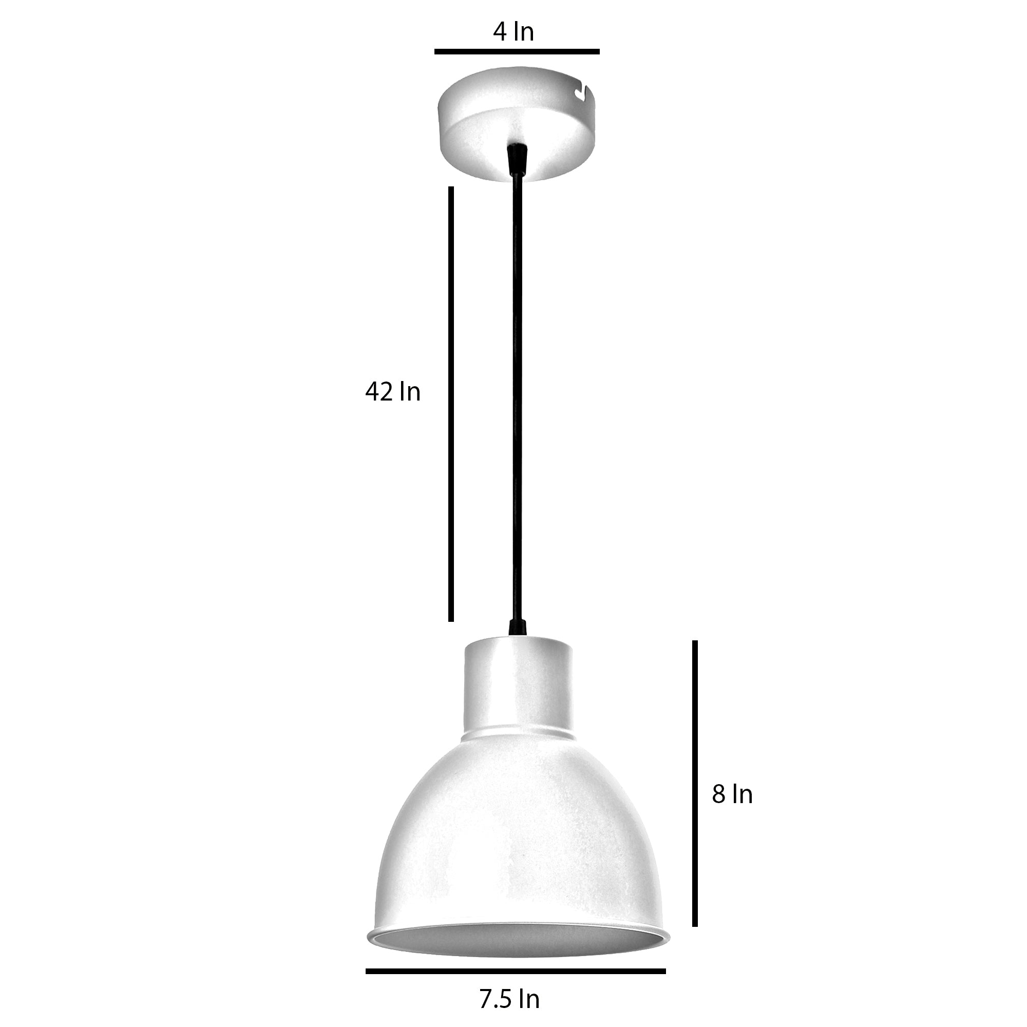 Opi Minimal Pastel Green Metal Single Hanging Light