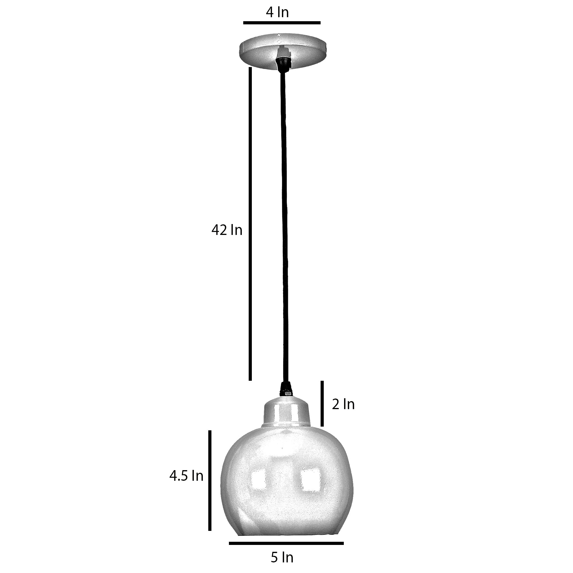 Gold Metal Hanging Light