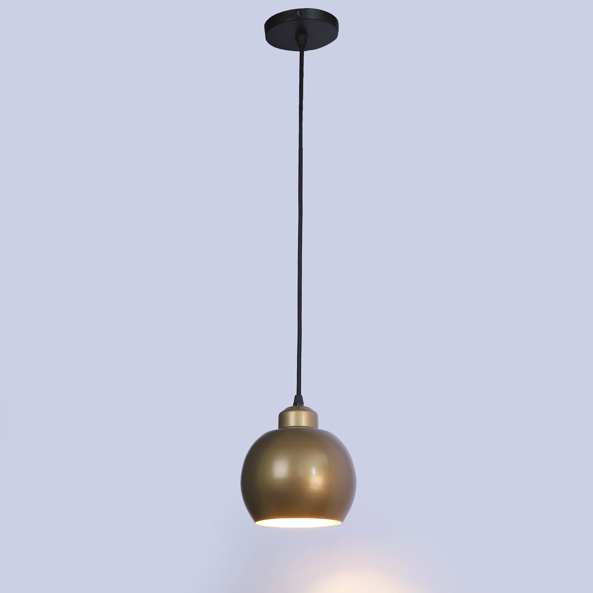Gold Metal Hanging Light