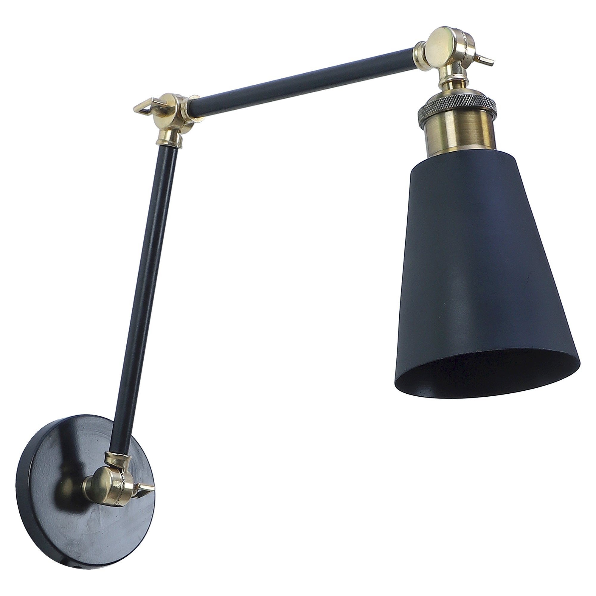 Morden Black Metal Wall Light