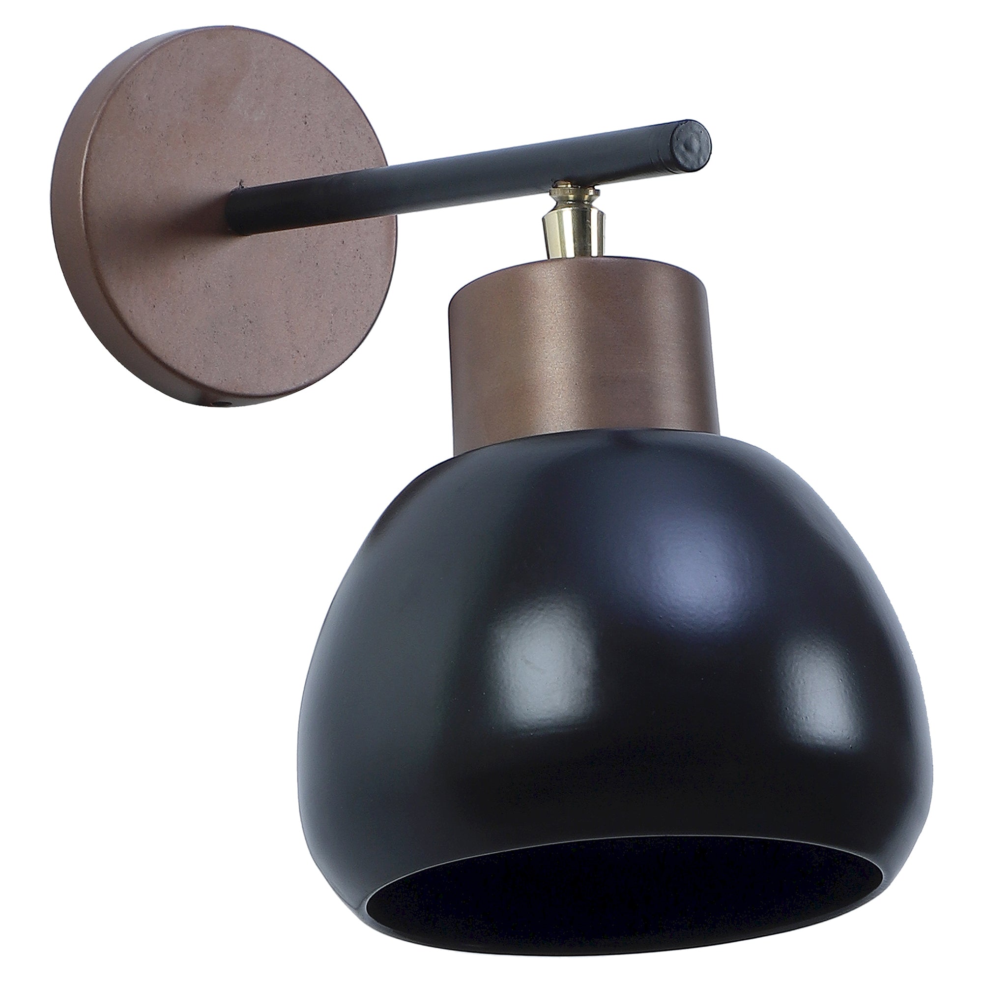 Bon-Bon Black Metal Wall Light