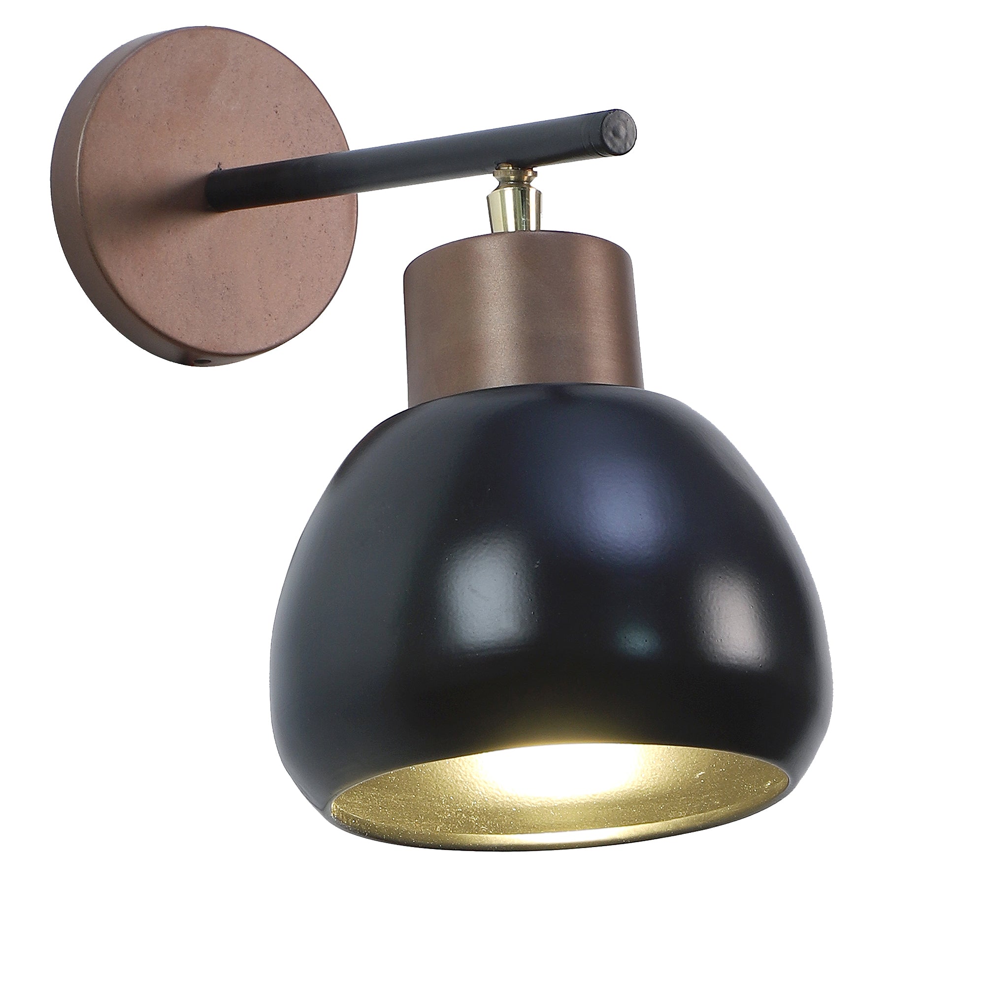 Bon-Bon Black Metal Wall Light