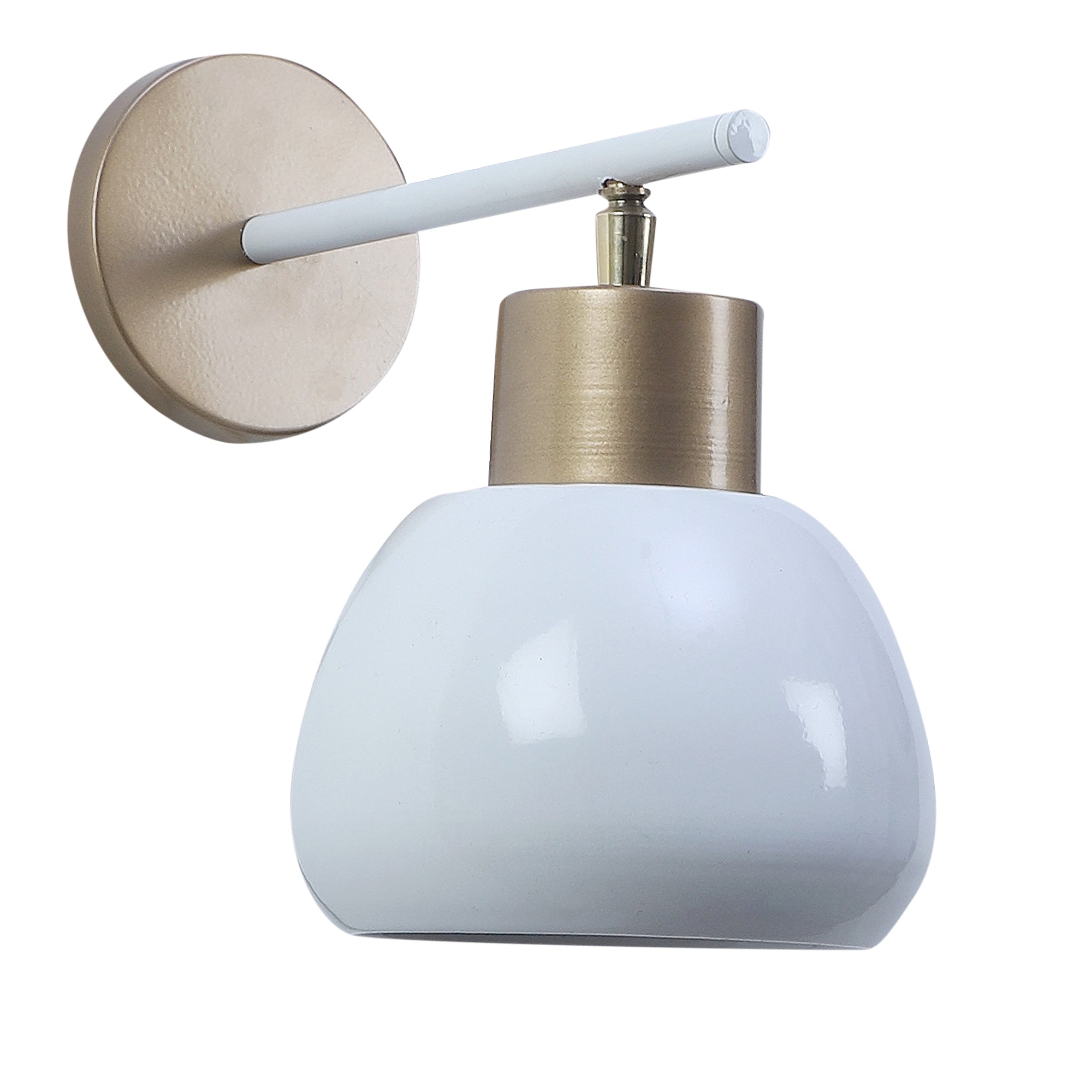 Bon-Bon White Metal Wall Light