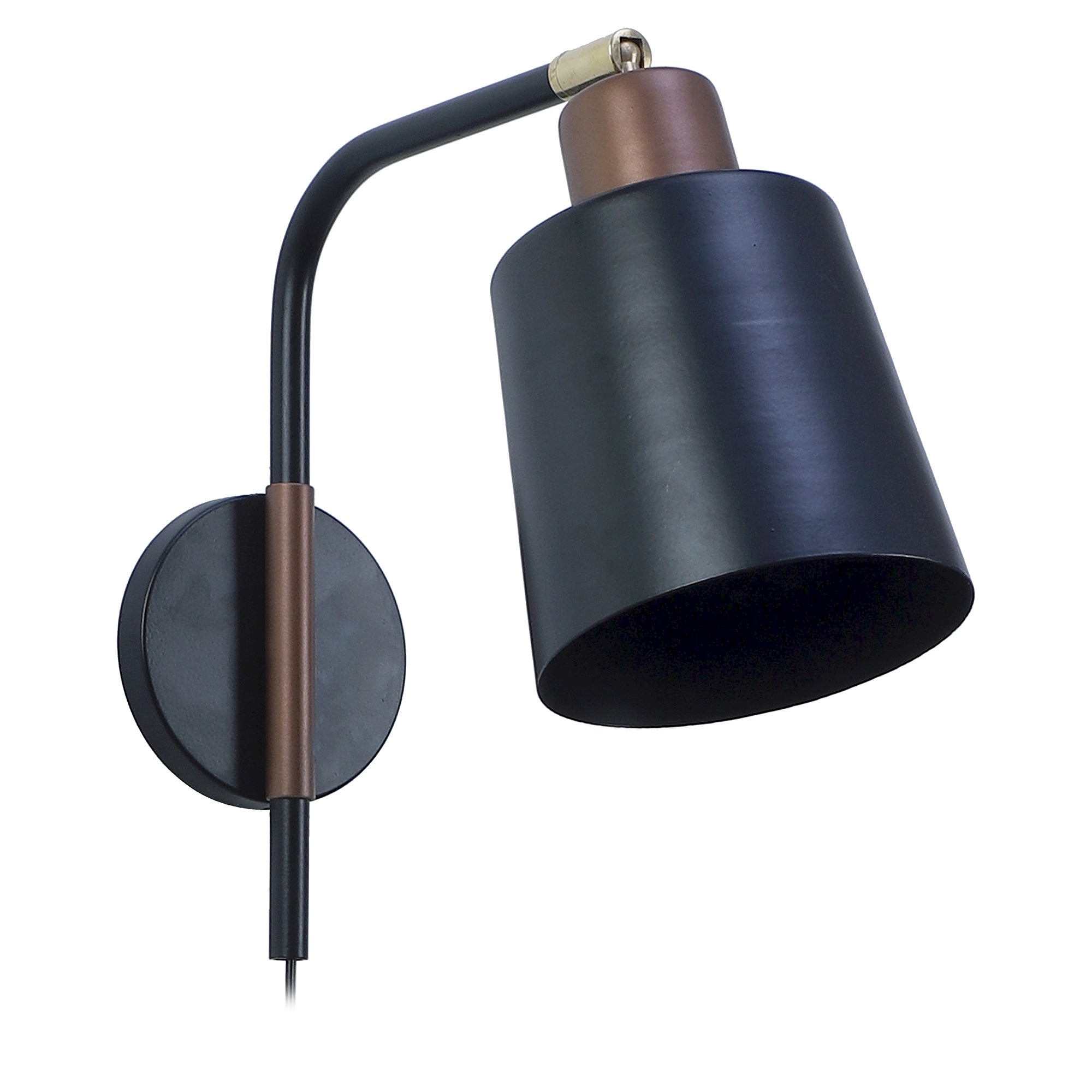 Norell Black Metal Wall Light