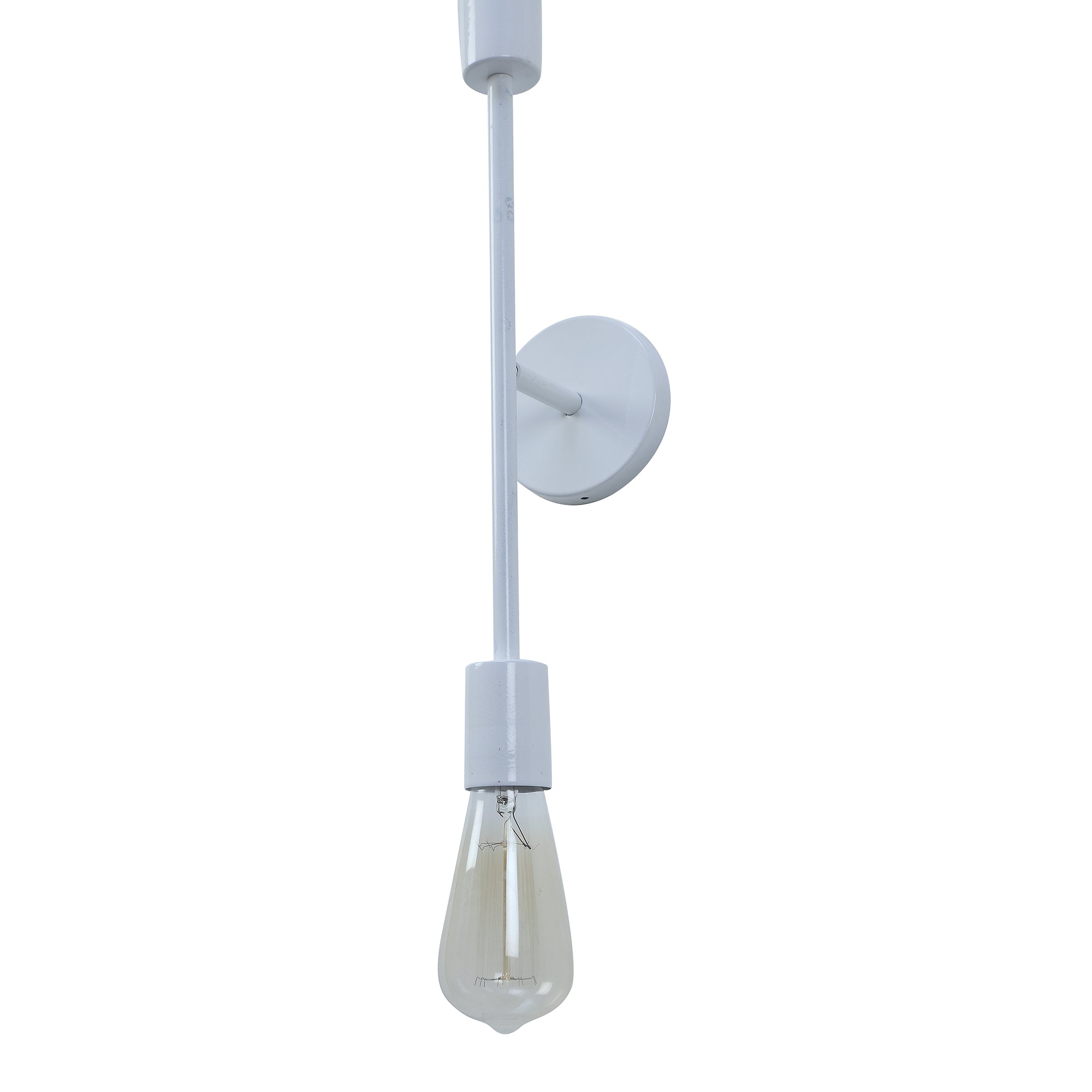 Filo White Metal Wall Light