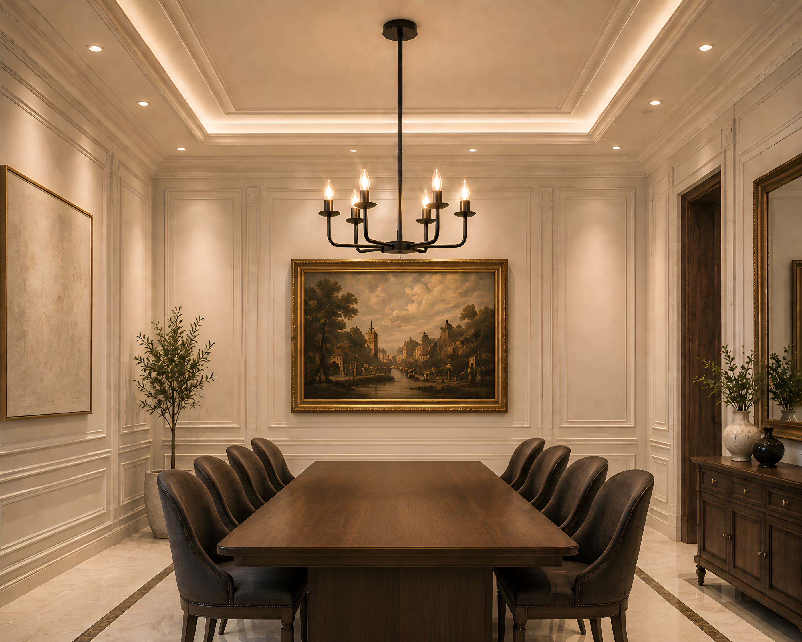 Swooparm Chandelier By Shoppeefry