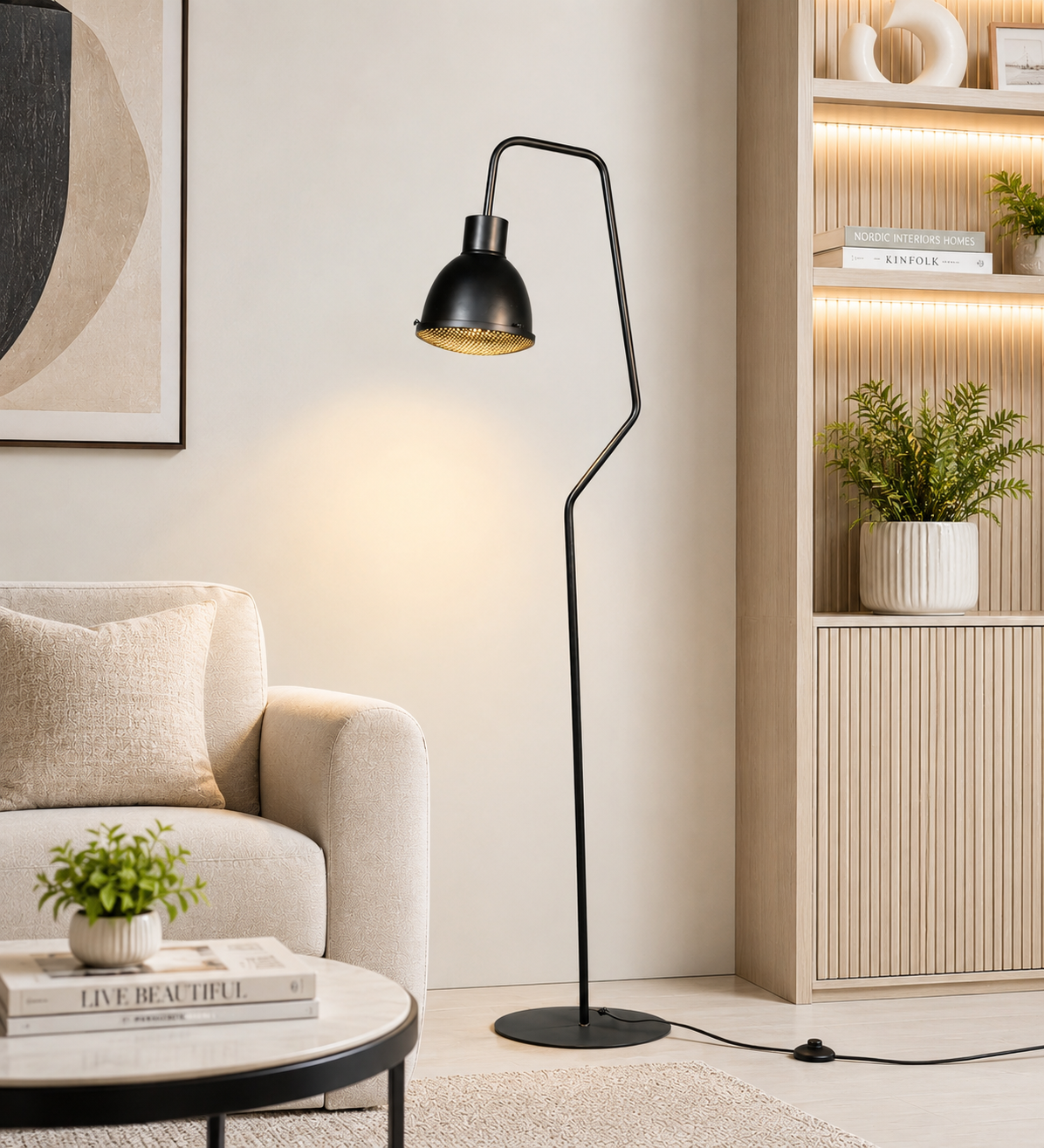 Marcellus Arc Floor Lamp | Shoppeefry