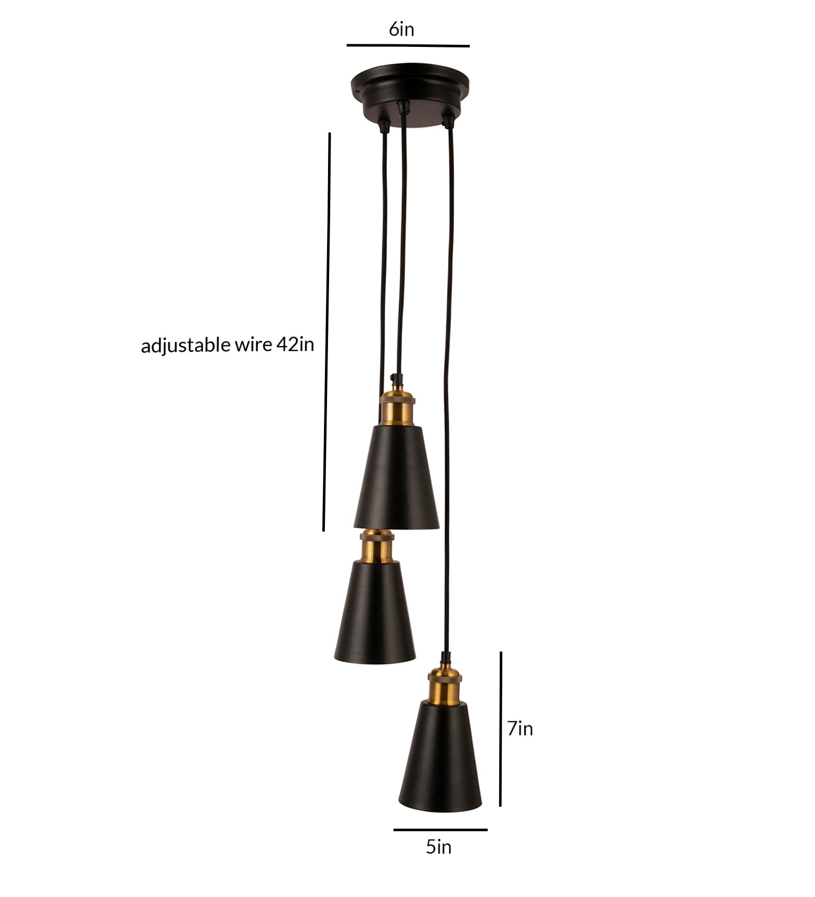 Wholesale 3 Cluster Pendant Light