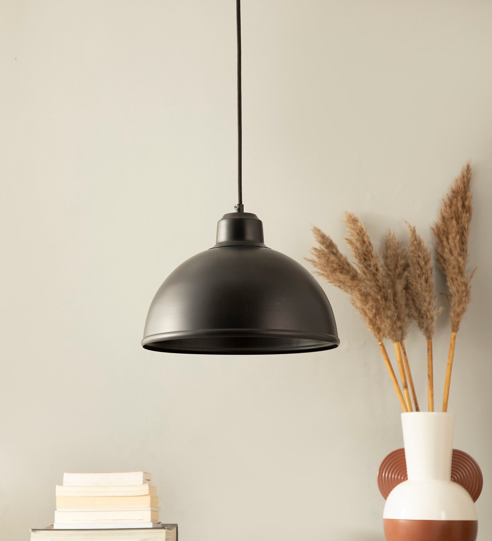 Dome Cork Pendant Light