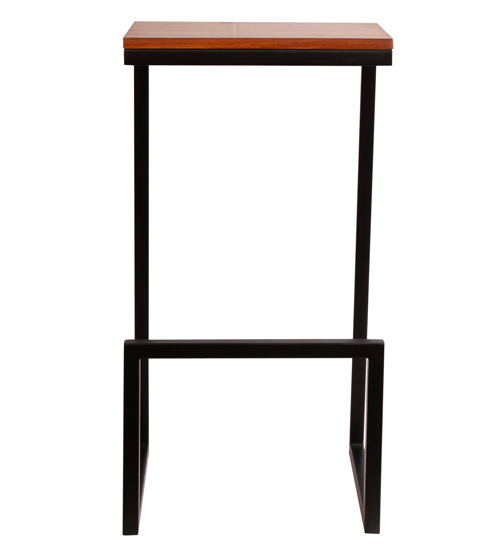 Fressia Teak Wood & Metal Bar Stool – Shoppeefry