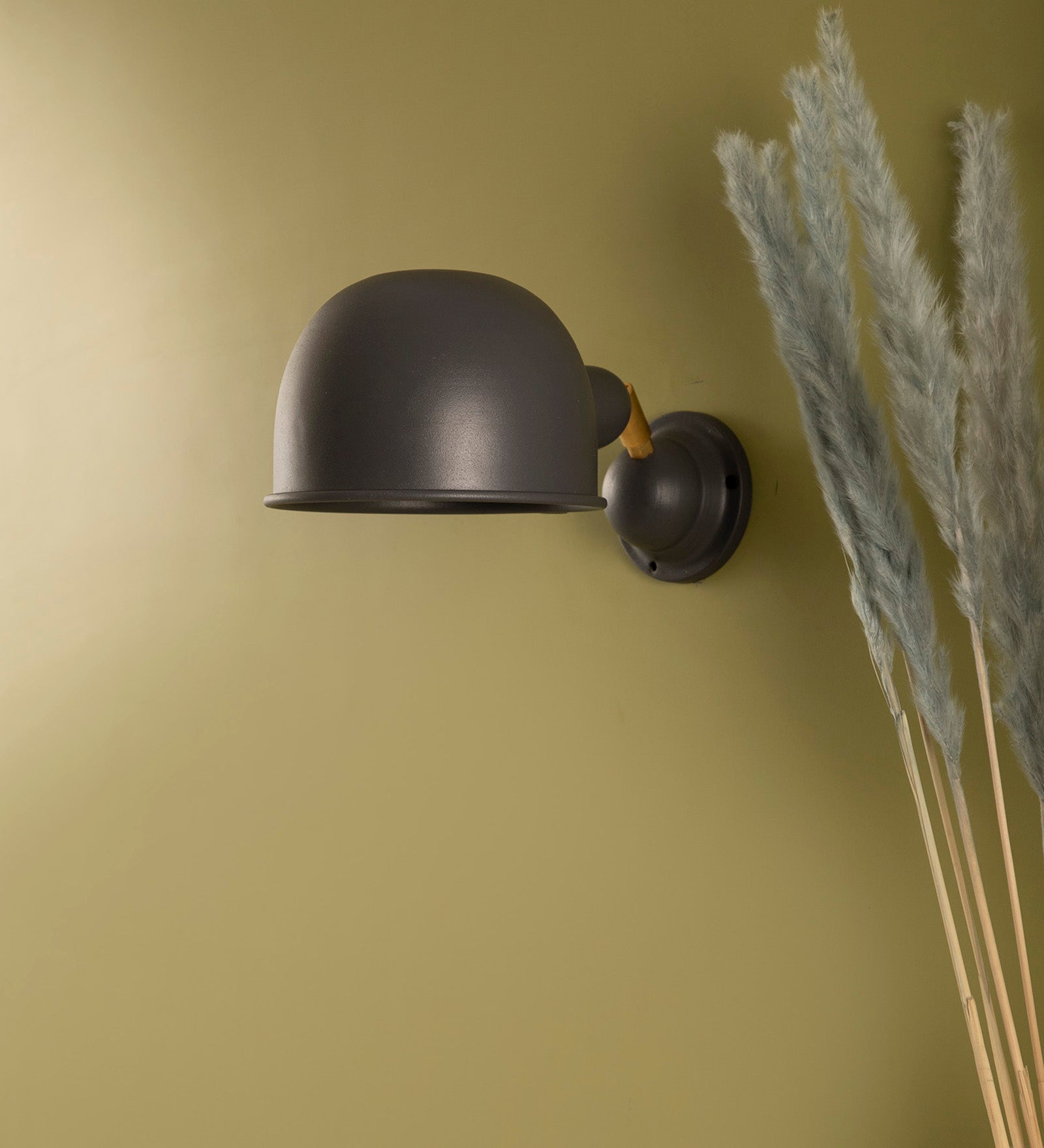 Ydoo Wall Mounted Grey Wall Sconce