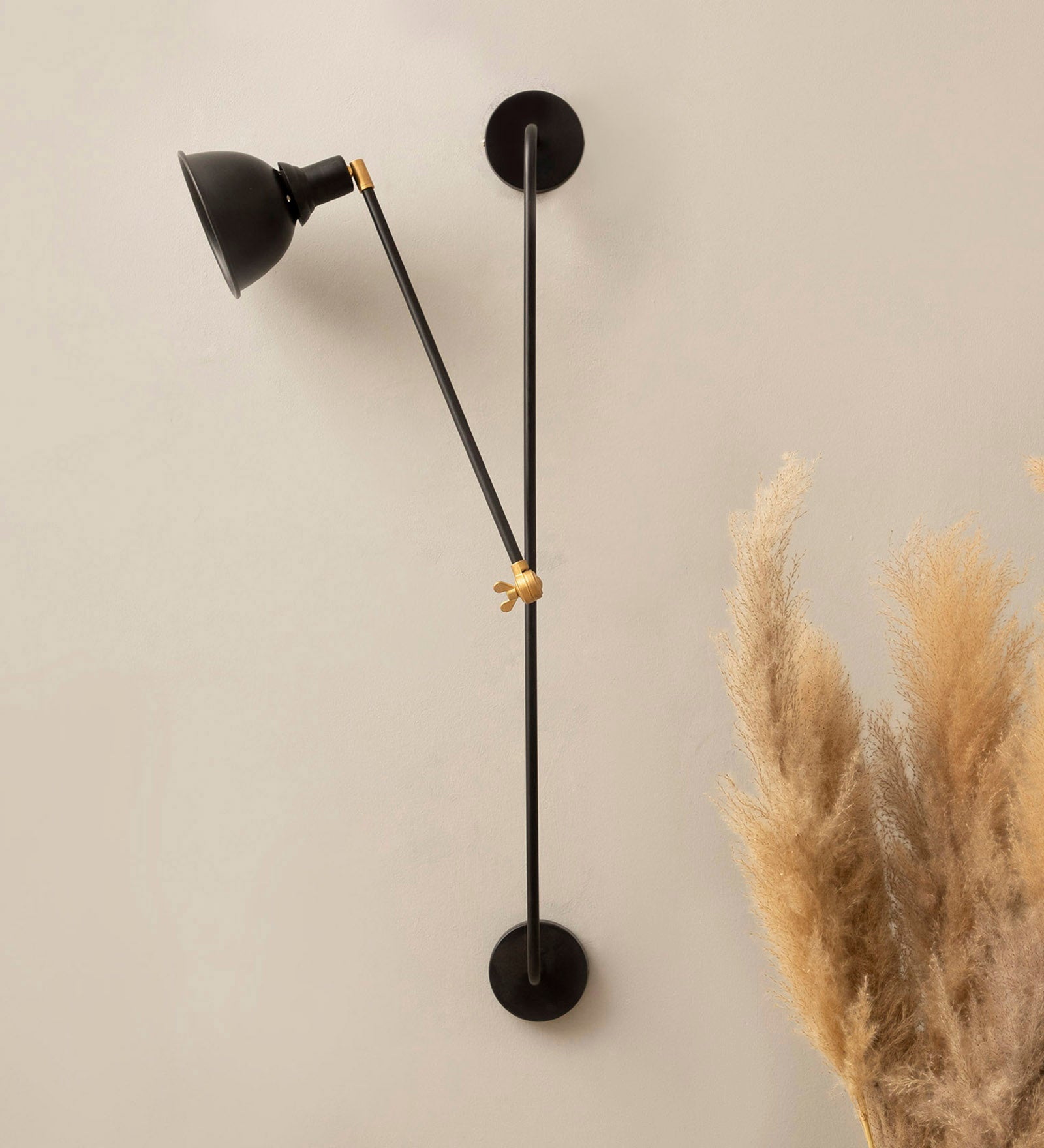 Swing Arm Corner Lamp Left Facing