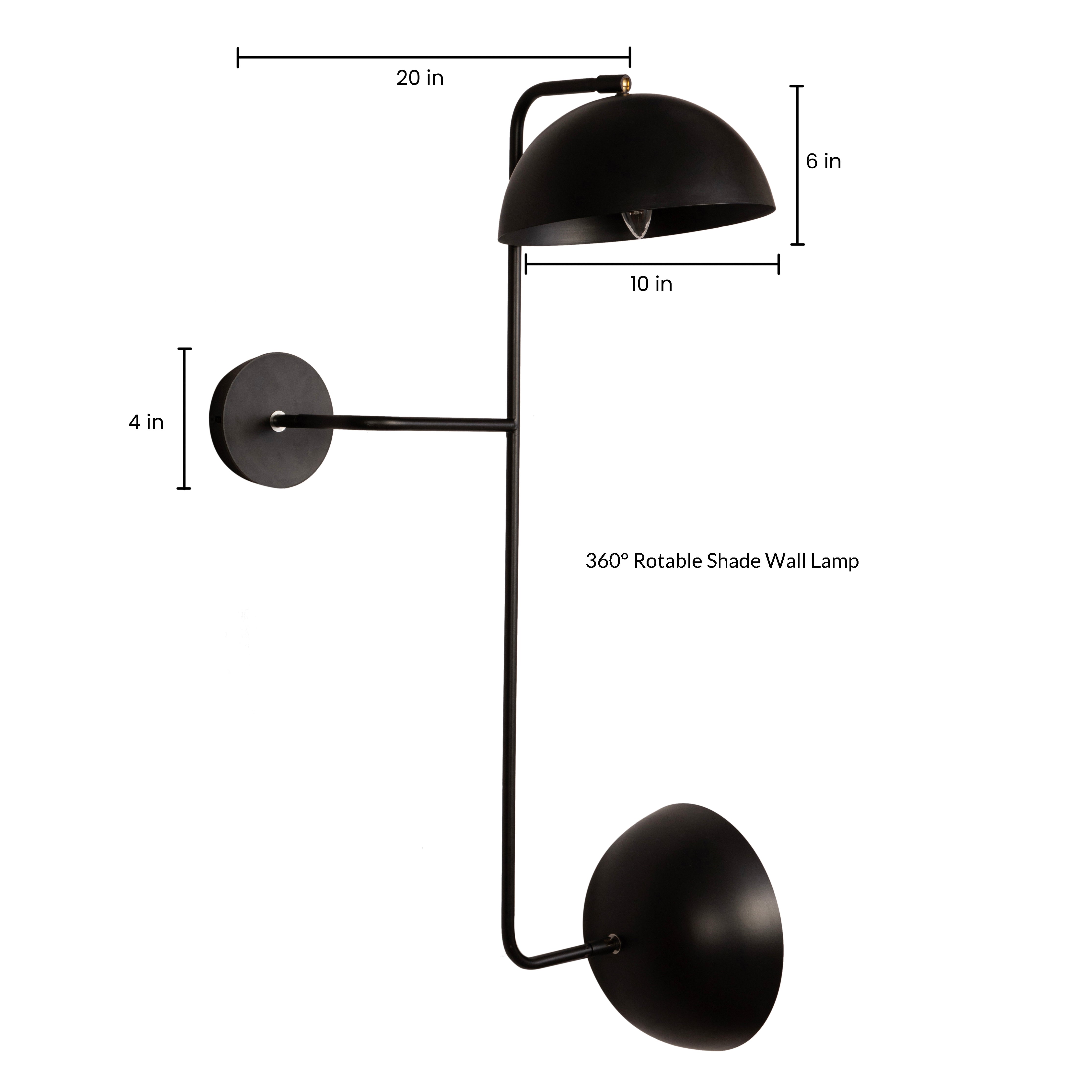 Double Shade Wall Sconce By Shoppeefry
