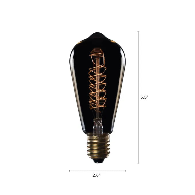 40W Edison Filament Big Cylinder E-27 Bulb