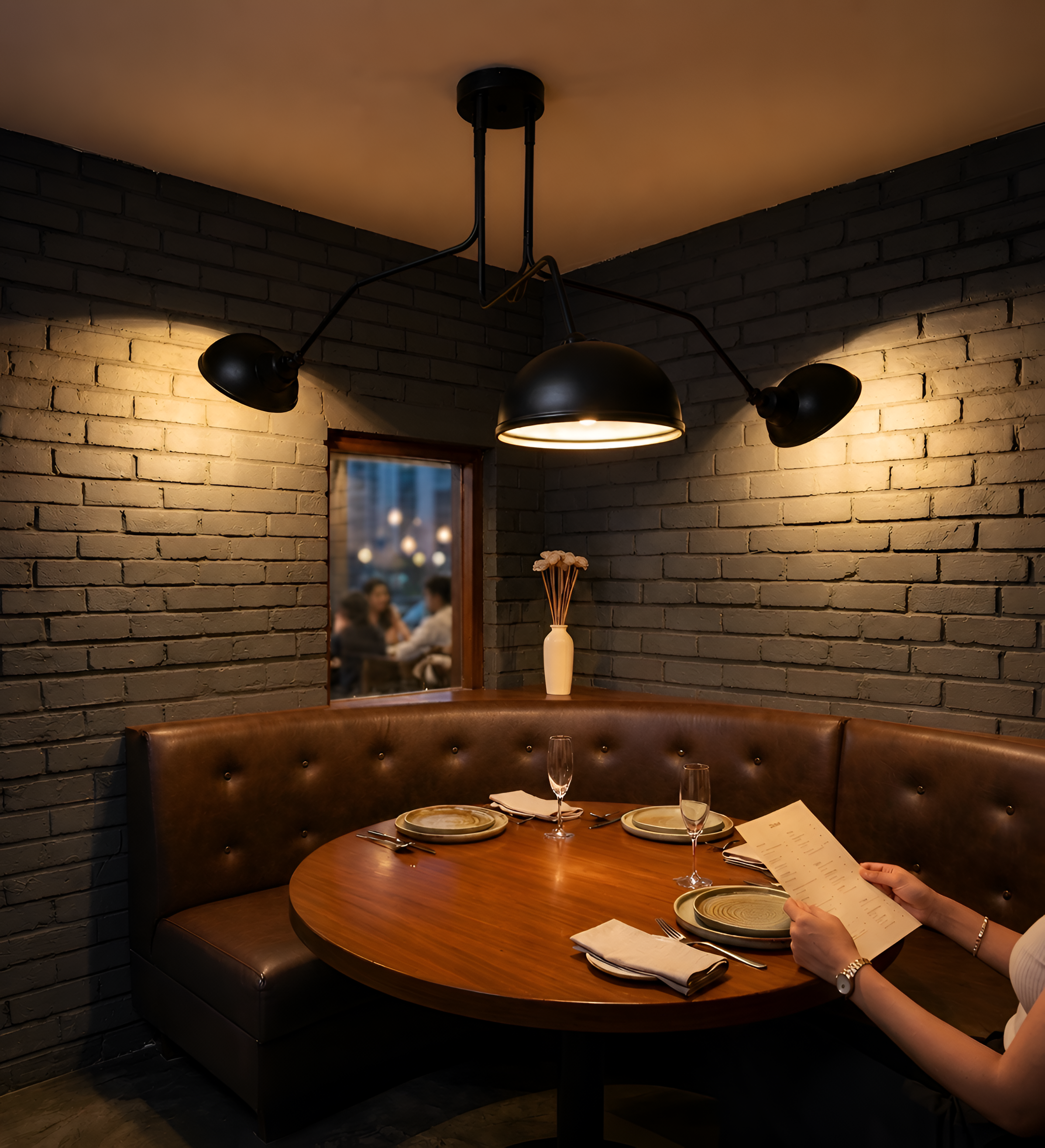 Rotating Arm Chandelier By Shoppeefry